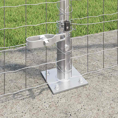 Welded Wire Fence with Concrete Base 10 x 1.5 m (W x H)