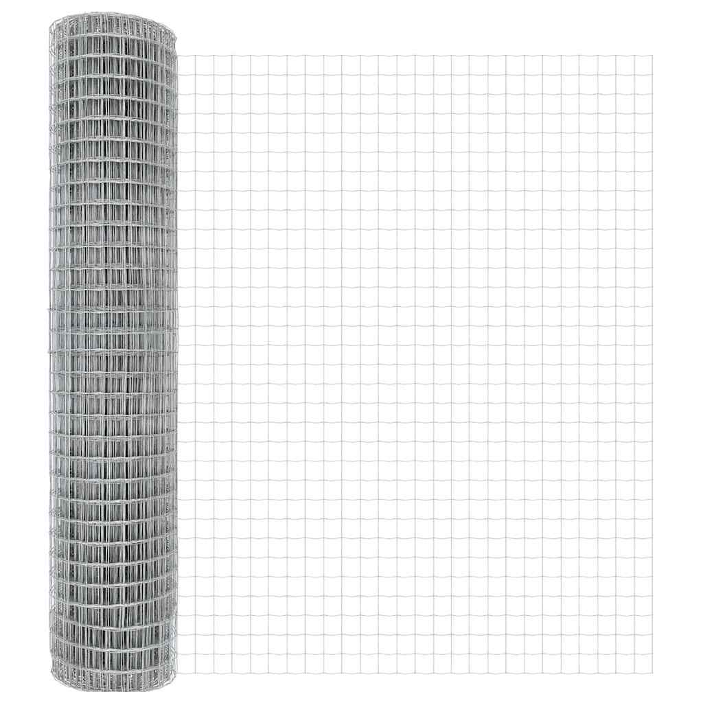 Welded Wire Fence with Concrete Base 10 x 1.6 m (W x H)