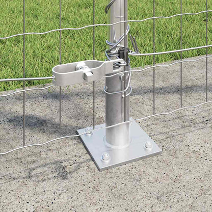 Welded Wire Fence with Concrete Base 10 x 1.2 m (W x H)