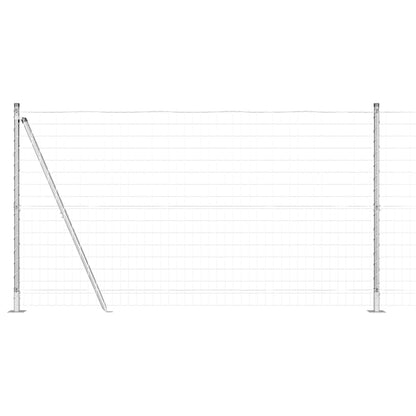 Welded Wire Fence with Concrete Base 10 x 1.2 m (W x H)