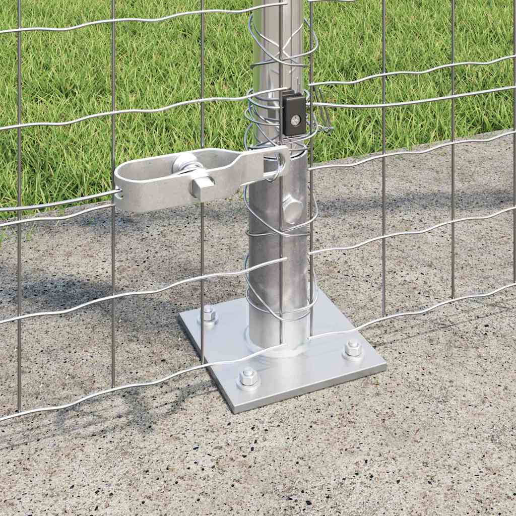 Welded Wire Fence with Concrete Base 10 x 1.4 m (W x H)