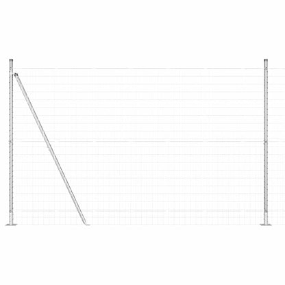 Welded Wire Fence with Concrete Base 10 x 1.6 m (W x H)