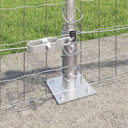 Welded Wire Fence with Concrete Base 10 x 0.6 m (W x H)