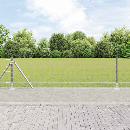 Welded Wire Fence with Concrete Base 10 x 0.6 m (W x H)
