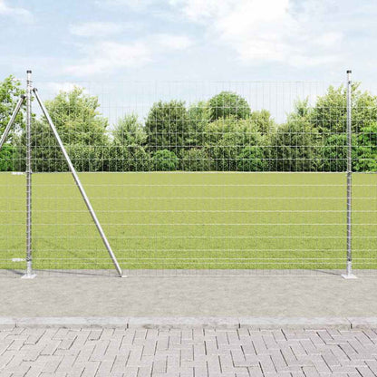 Welded Wire Fence with Concrete Base 10 x 1.5 m (W x H)