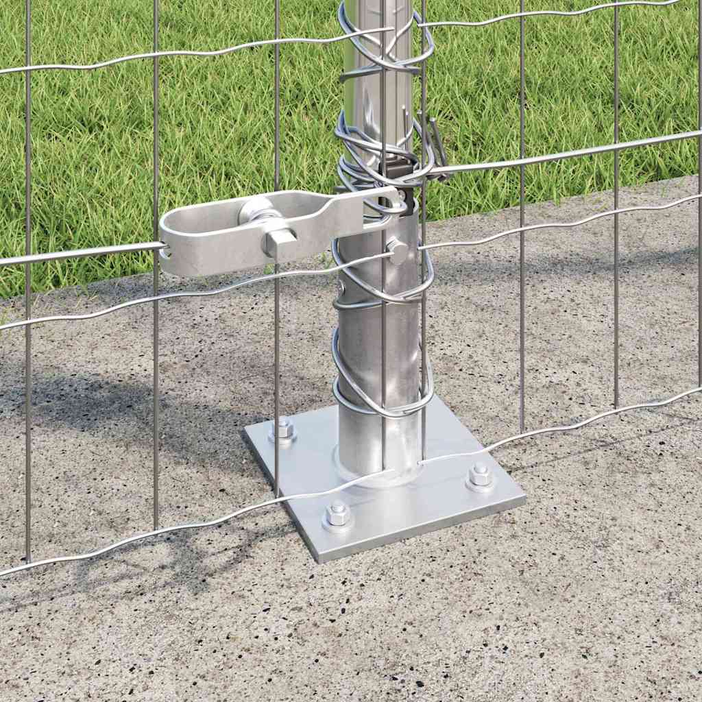 Welded Wire Fence with Concrete Base 10 x 1.6 m (W x H)