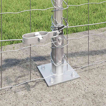 Welded Wire Fence with Concrete Base 10 x 0.4 m (W x H)