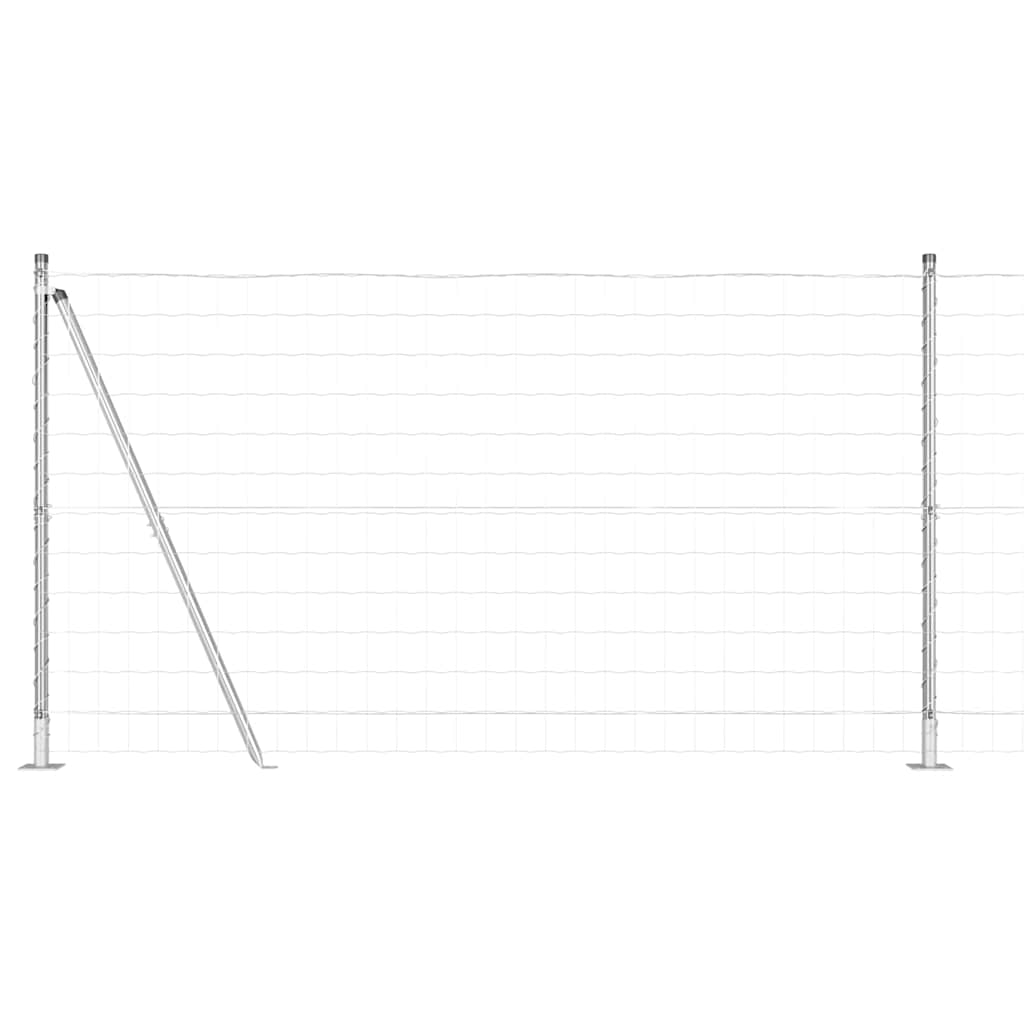 Welded Wire Fence with Concrete Base 10 x 1.2 m (W x H)