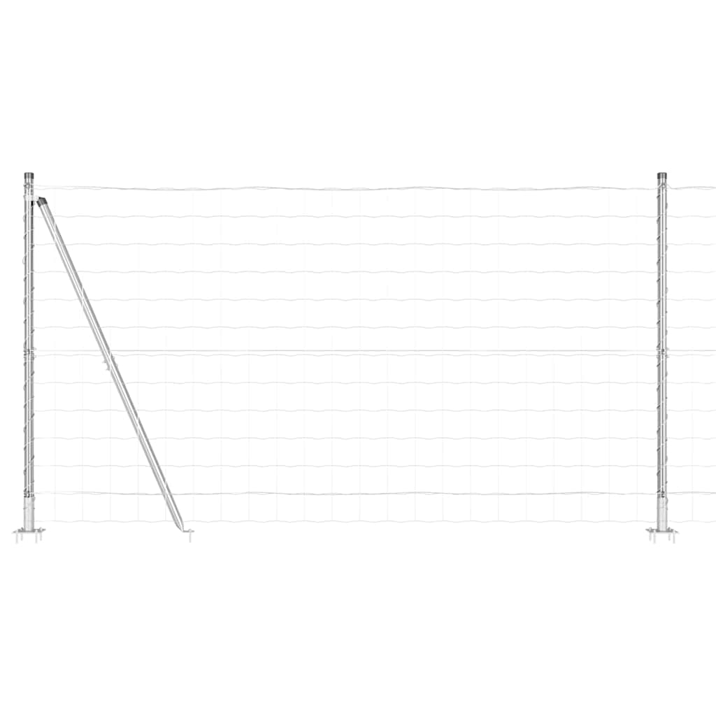 Welded Wire Fence with Concrete Base 10 x 1.2 m (W x H)