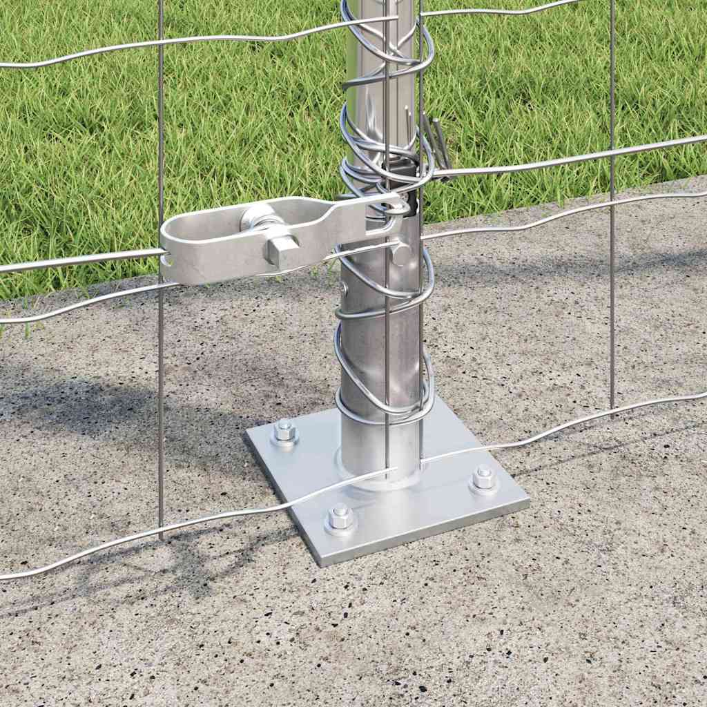 Welded Wire Fence with Concrete Base 10 x 1.6 m (W x H)