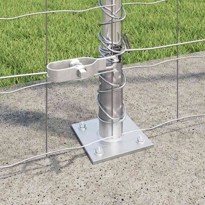 Welded Wire Fence with Concrete Base 10 x 1.6 m (W x H)