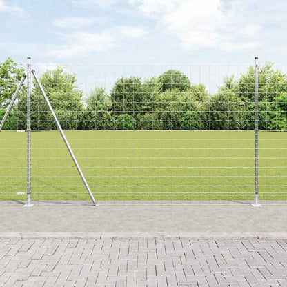 Welded Wire Fence with Concrete Base 10 x 1.6 m (W x H)