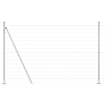 Welded Wire Fence with Concrete Base 10 x 1.6 m (W x H)
