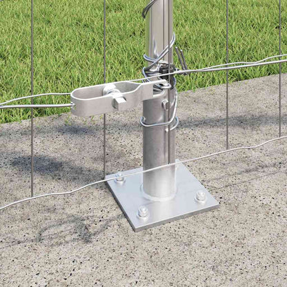 Welded Wire Fence with Concrete Base 25 x 1.2 m (W x H)