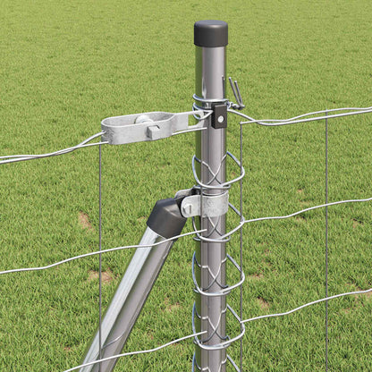 Welded Wire Fence with Concrete Base 25 x 1 m (W x H)
