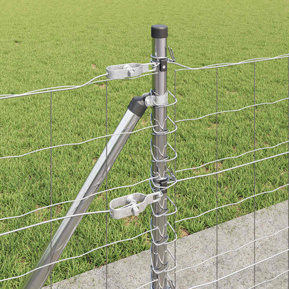Welded Wire Fence with Concrete Base 50 x 0.4 m (W x H)