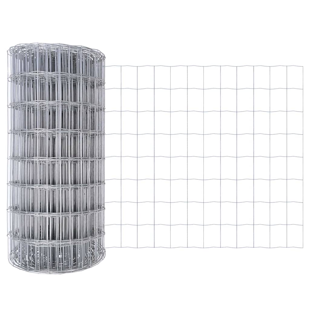 Welded Wire Fence with Concrete Base 10 x 0.4 m (W x H)