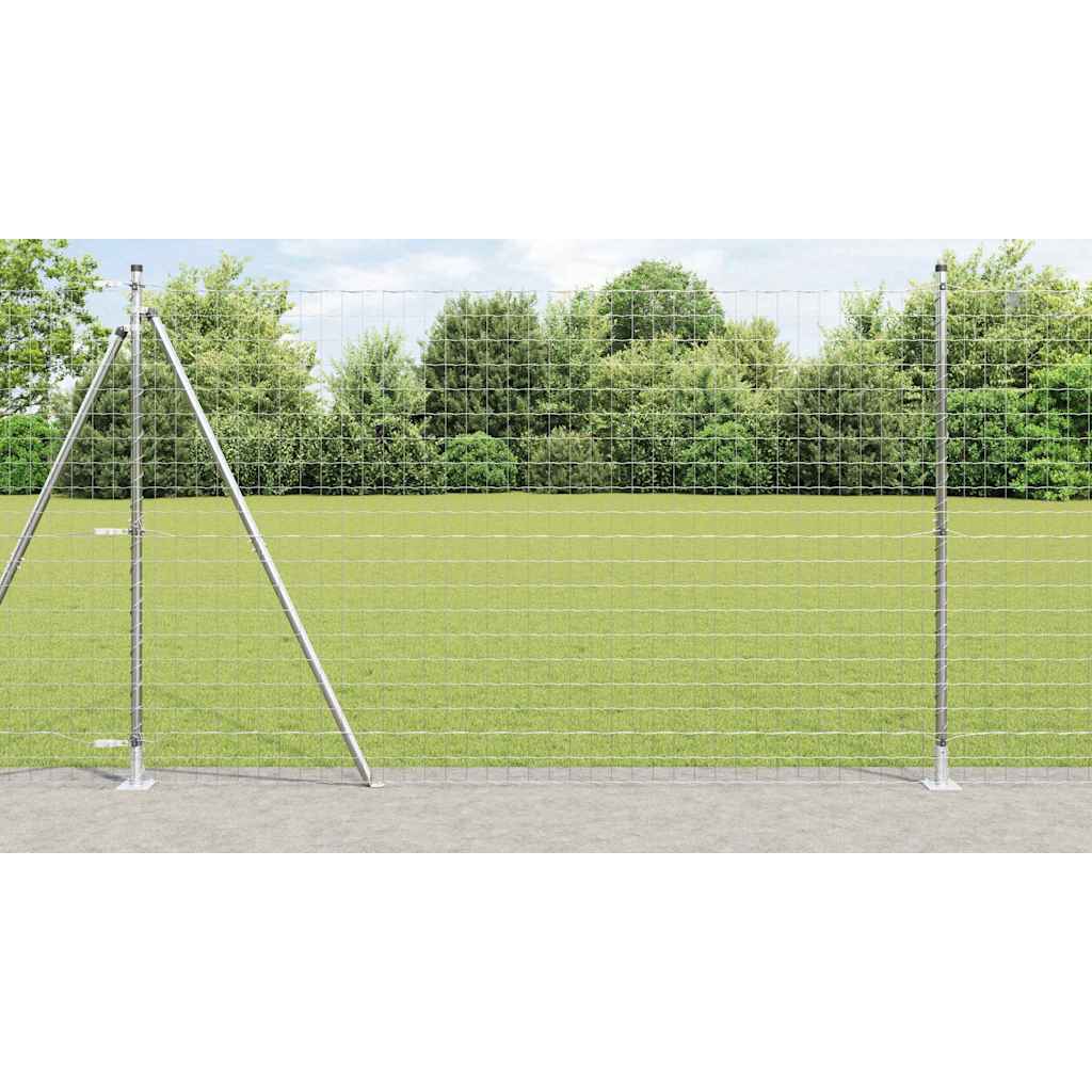 Welded Wire Fence with Concrete Base 10 x 1.4 m (W x H)