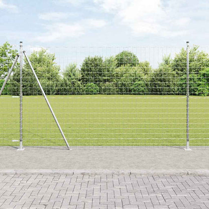 Welded Wire Fence with Concrete Base 10 x 1.4 m (W x H)