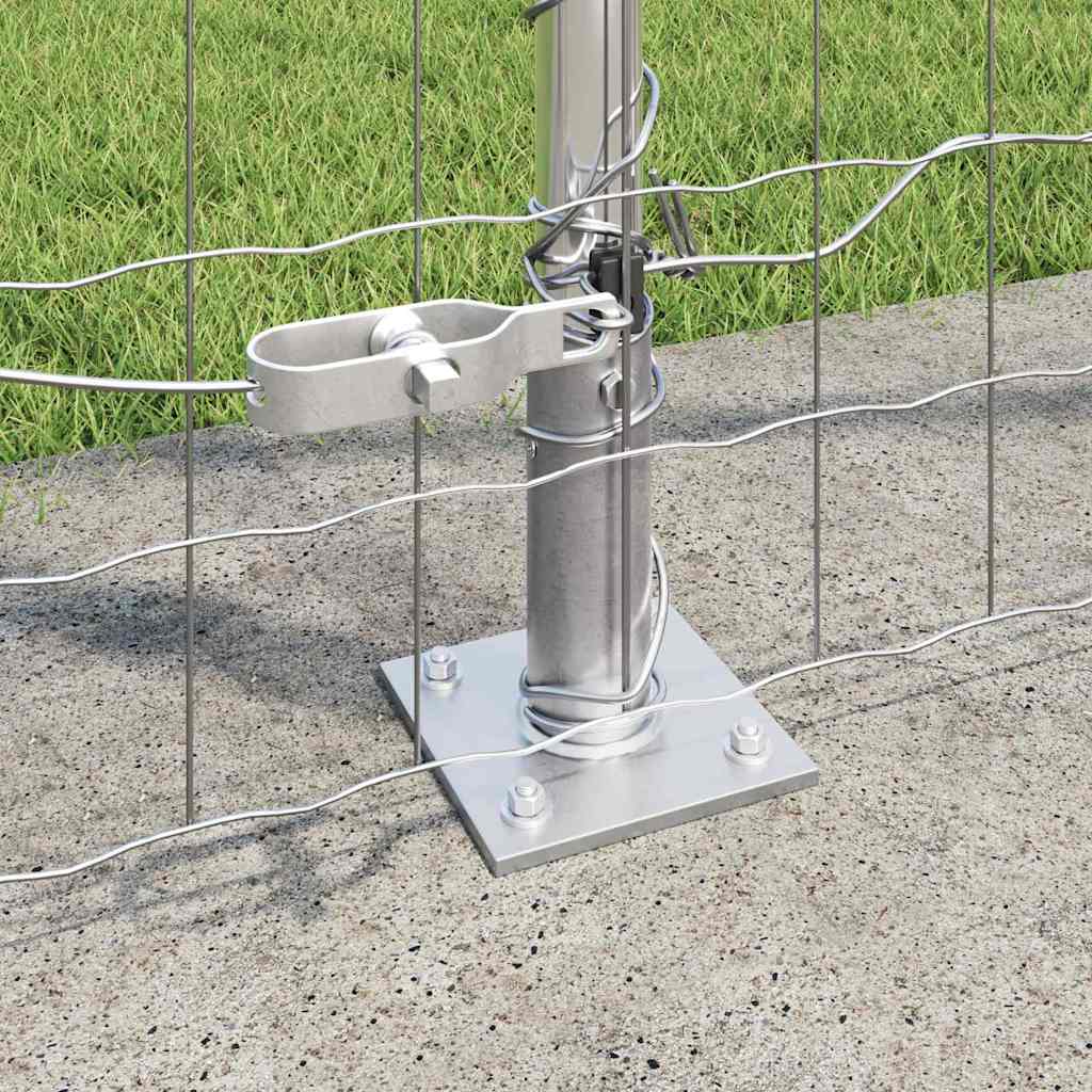 Welded Wire Fence with Concrete Base 10 x 1.5 m (W x H)