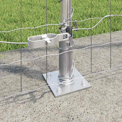 Welded Wire Fence with Concrete Base 10 x 1.5 m (W x H)