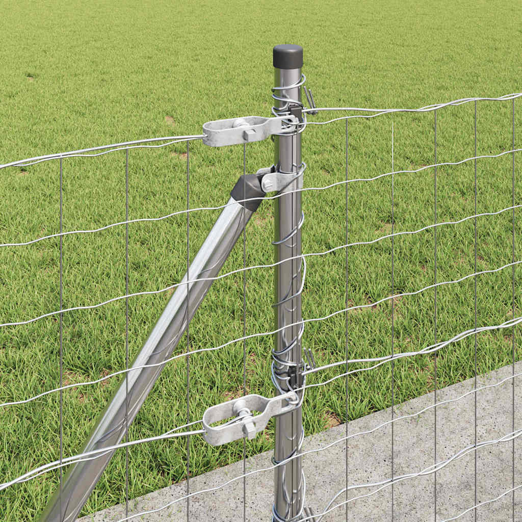 Welded Wire Fence with Concrete Base 50 x 0.4 m (W x H)