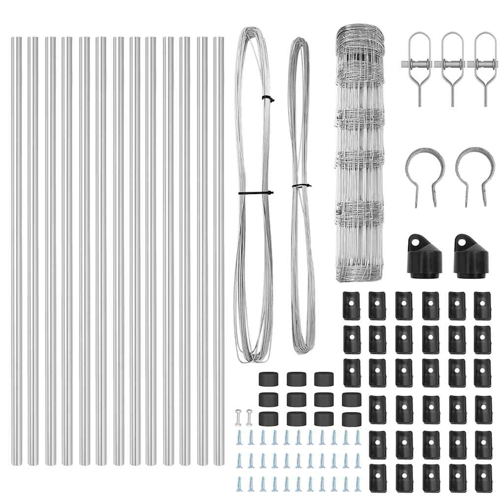 Ground Fix Welded Wire Fence 25 x 0.8 m (W x H)