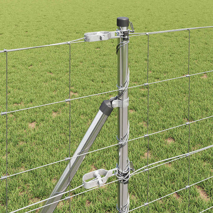 Fence Post Galvanized 25 x 0.8 m Steel
