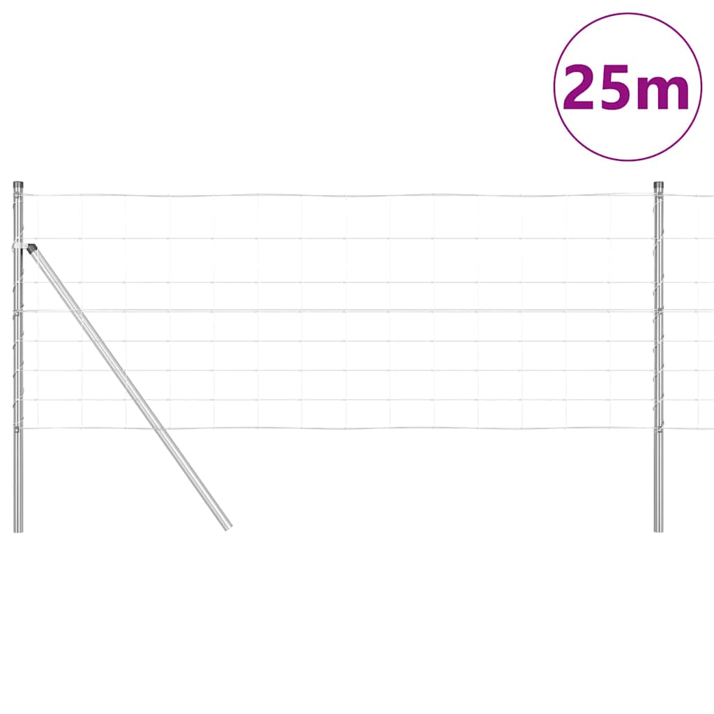 Fence Post Galvanized 25 x 0.8 m Steel