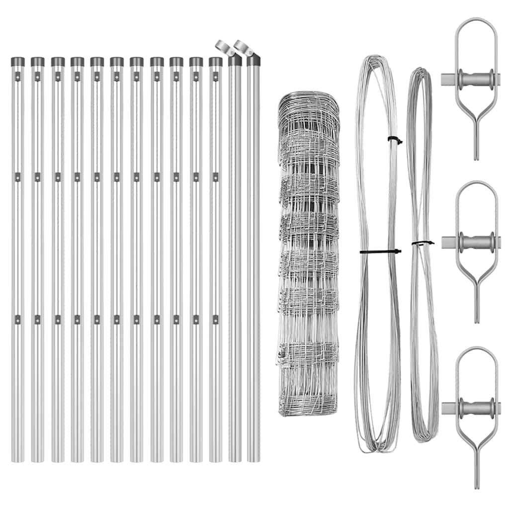Ground Fix Welded Wire Fence 25 x 0.8 m (W x H)