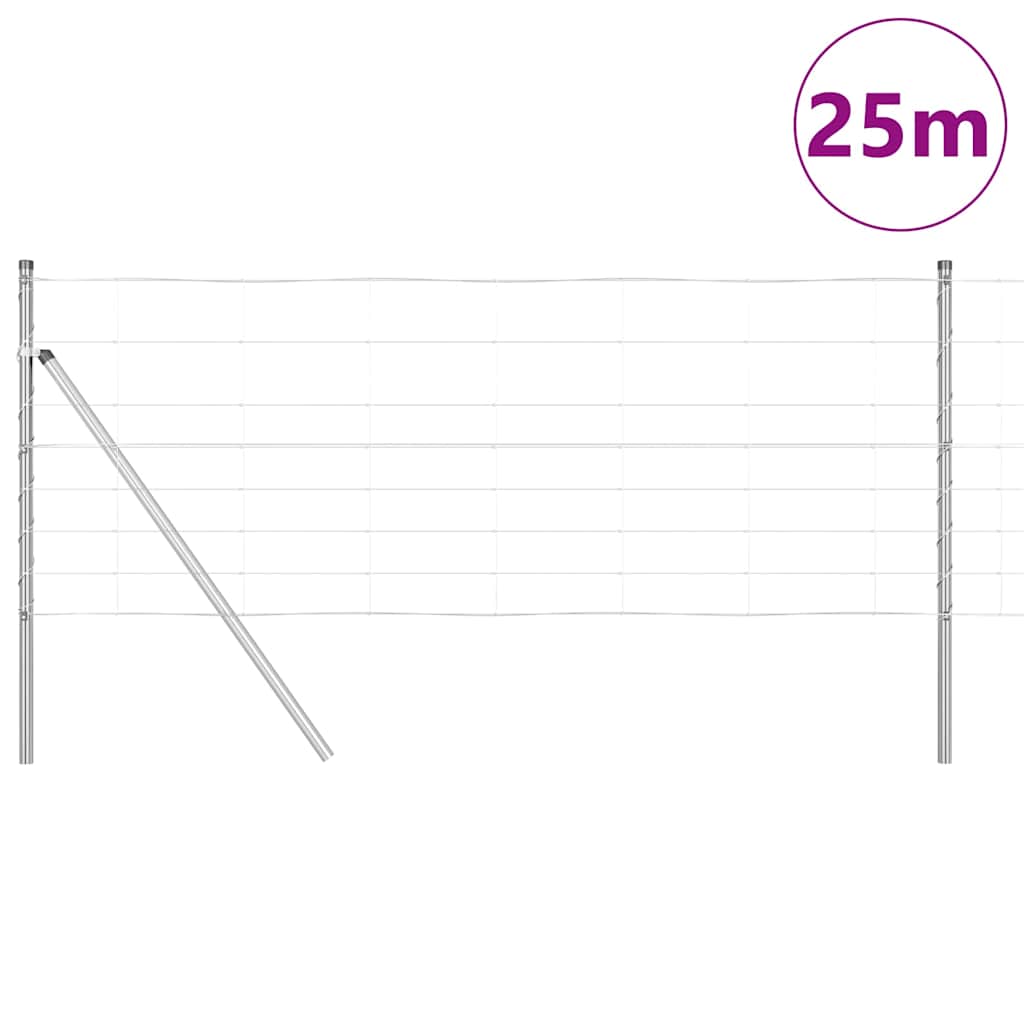 Ground Fix Welded Wire Fence 25 x 0.8 m (W x H)