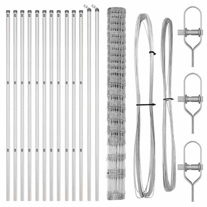 Ground Fix Welded Wire Fence 25 x 1 m (W x H)