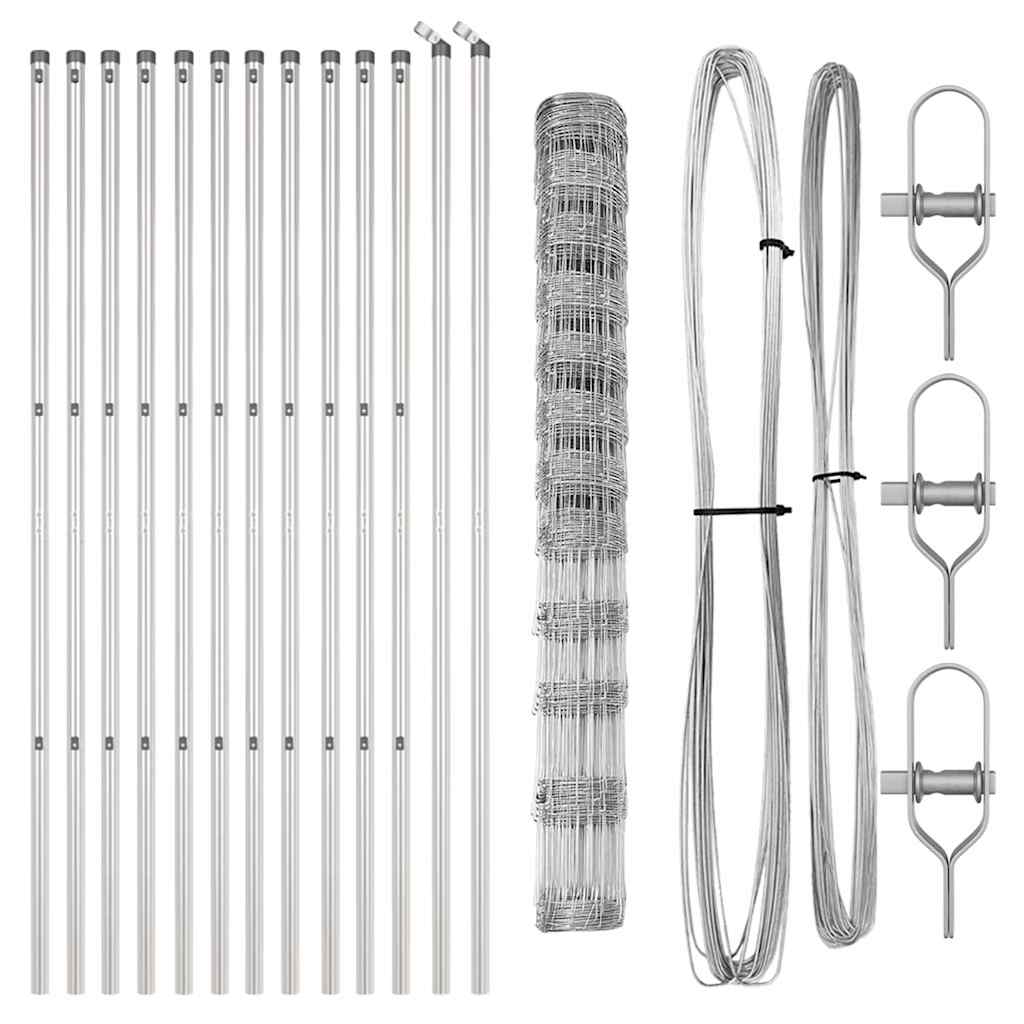 Ground Fix Welded Wire Fence 25 x 1.4 m (W x H)