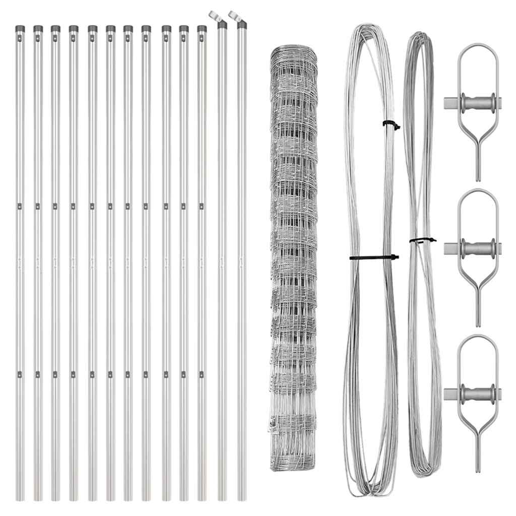 Ground Fix Welded Wire Fence 25 x 1.4 m (W x H)