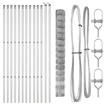 Ground Fix Welded Wire Fence 25 x 1.4 m (W x H)