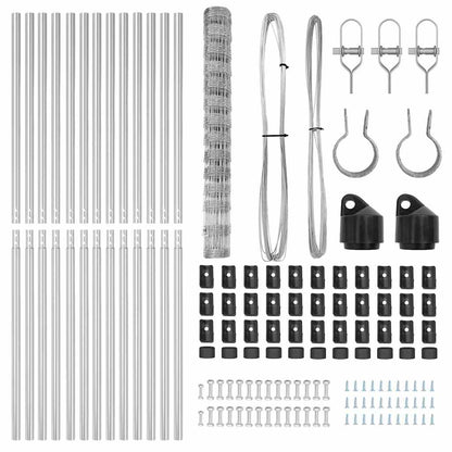 Fence Post Galvanized 25 x 1.4 m Steel