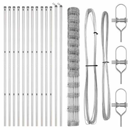 Ground Fix Welded Wire Fence 25 x 1.5 m (W x H)