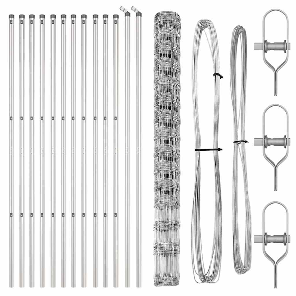 Ground Fix Welded Wire Fence 25 x 1.6 m (W x H)