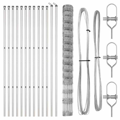 Ground Fix Welded Wire Fence 25 x 1.6 m (W x H)