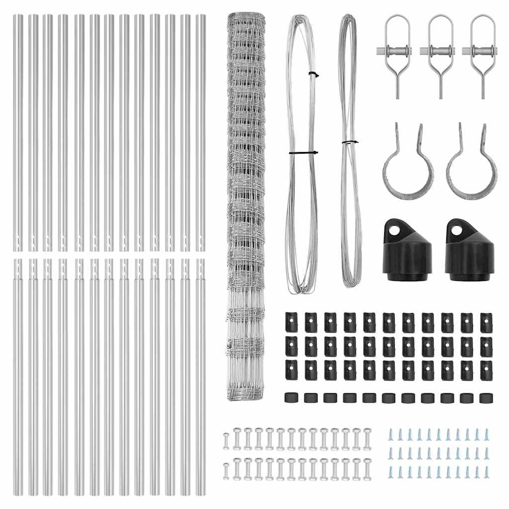 Fence Post Galvanized 25 x 1.6 m Steel