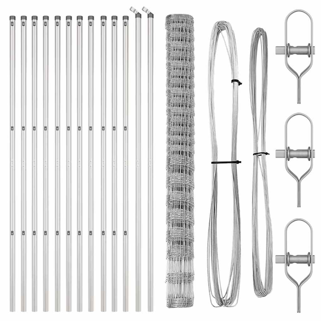 Ground Fix Welded Wire Fence 25 x 1.6 m (W x H)