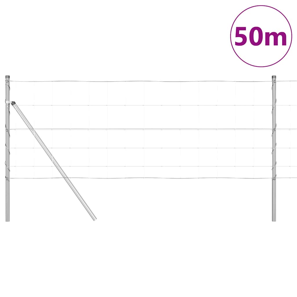 Ground Fix Welded Wire Fence 50 x 0.8 m (W x H)