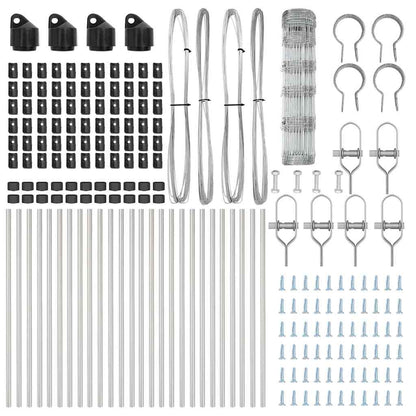 Fence Post Galvanized 50 x 0.8 m Steel