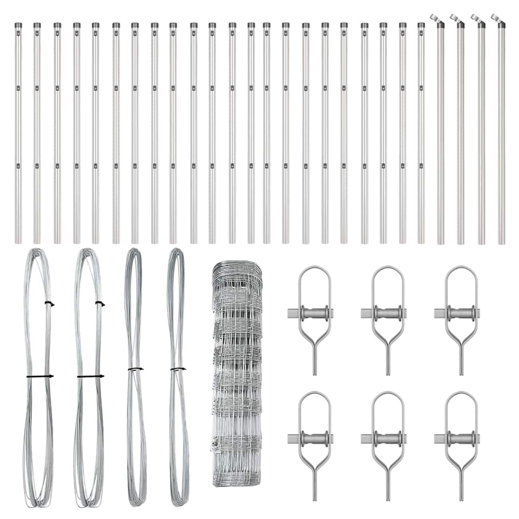 Fence Post Galvanized 50 x 0.8 m Steel