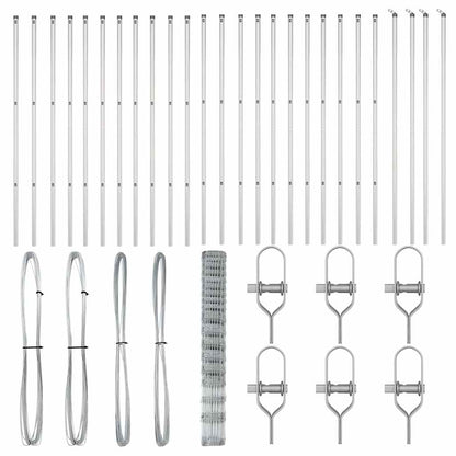 Fence Post Galvanized 50 x 1.5 m Steel