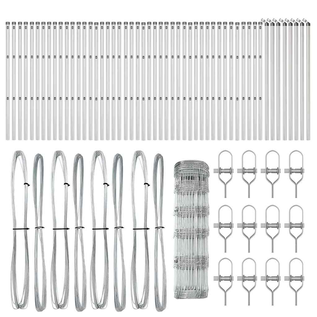 Ground Fix Welded Wire Fence 100 x 0.8 m (W x H)