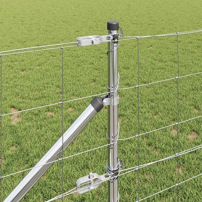 Fence Post Galvanized 25 x 0.8 m Steel