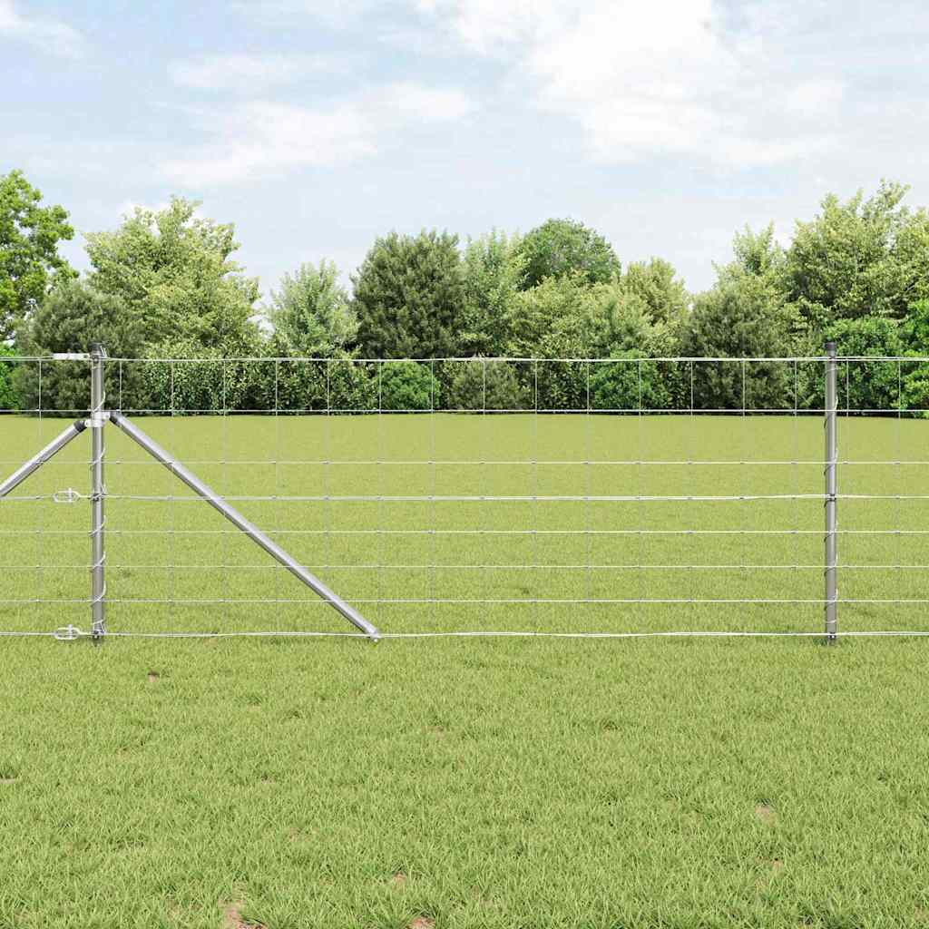 Fence Post Galvanized 25 x 0.8 m Steel