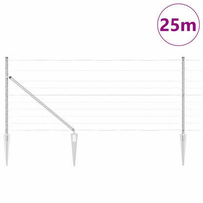 Welded Wire Fence with Spikes 25 x 1 m (W x H)