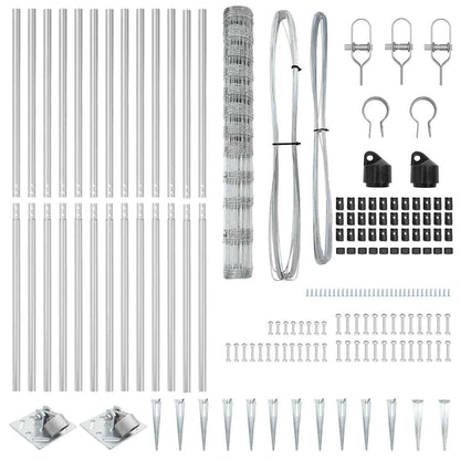 Fence Post Galvanized 25 x 1.4 m Steel